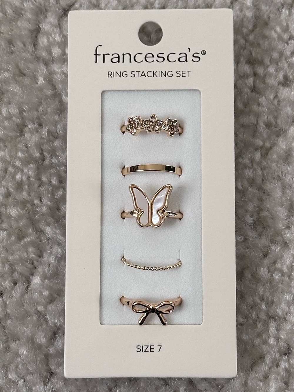 Francesca's - Ring Stacking Set